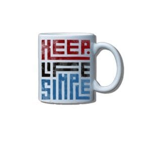 Customizable Printed Ceramic Coffee Mug, 300 ml / 11 Oz
