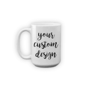 Customizable Printed Ceramic Coffee Mug, 300 ml / 11 Oz