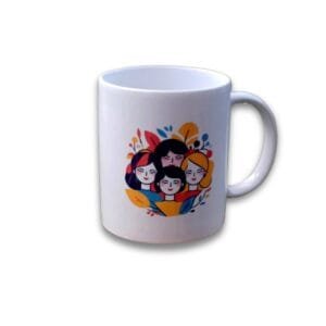 Customizable Printed Ceramic Coffee Mug, 300 ml / 11 Oz