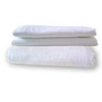 Premium quality solid color bedsheet with two pillow covers