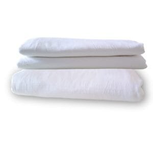 Premium quality solid color bedsheet with two pillow covers