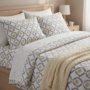 Hand-Block printed Bedsheet "Vibrant Colors"