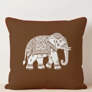 block printed cushion cover 16*16