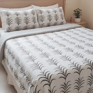 Hand Block Printed Bedsheet "Gives a 3D touch"
