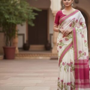 Handcrafted Saree