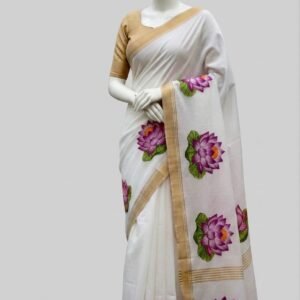 handcrafted saree